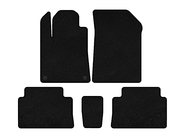 Citroen C-5 2001-2008 Textil Fußmatten Premium (Schwarz) Foto 1