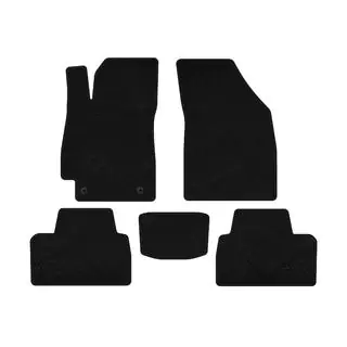Textil-Fußmatten Premium (SD, Schwarz) Daewoo Nubira 1997-1999 Foto 2