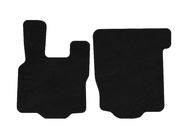 DAF XF105 2005-2013 Textil Fußmatten Premium (Schwarz) Foto 2