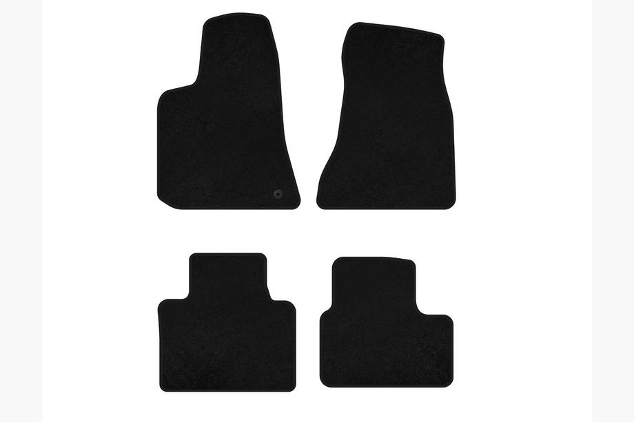 Dodge Charger 2005-2010 Textil Fußmatten Premium (2005-2010, Schwarz) Image