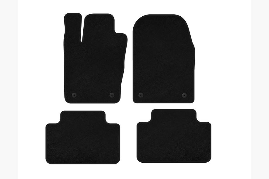 Dodge Durango 2010- Textil Fußmatten Premium (Schwarz) Image