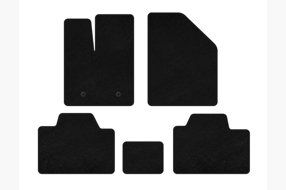 Ford Edge 2006-2014 Textil Fußmatten Premium (Schwarz) Foto 2