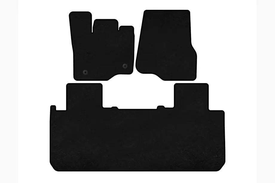 Ford F-150 2014-2021 Textil Fußmatten Premium (Schwarz) Image