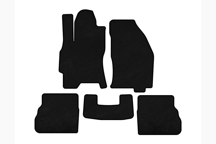 Ford Mondeo 1996-2001 Textil-Fußmatten Premium (SD, Schwarz) Image