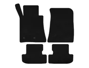 Ford Mustang 2015-2023 Textil Fußmatten Premium (Coupé, Schwarz) Foto 1