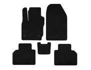 Ford Courier 2014-2023 Textil Fußmatten Premium (Schwarz) Foto 2