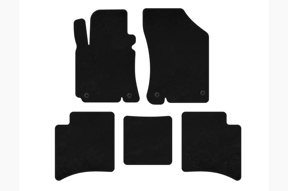 Geely MK Cross 2010-2016 Textil Fußmatten Premium (Schwarz) Image