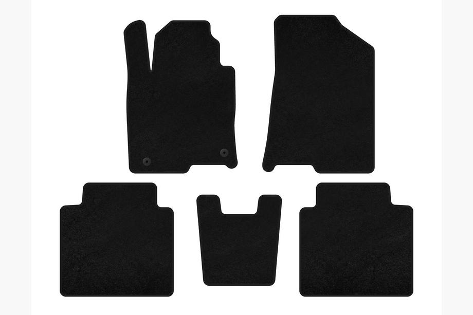 Hyundai Grandeur 2017- Textil-Fußmatten Premium (SD, Schwarz) Image