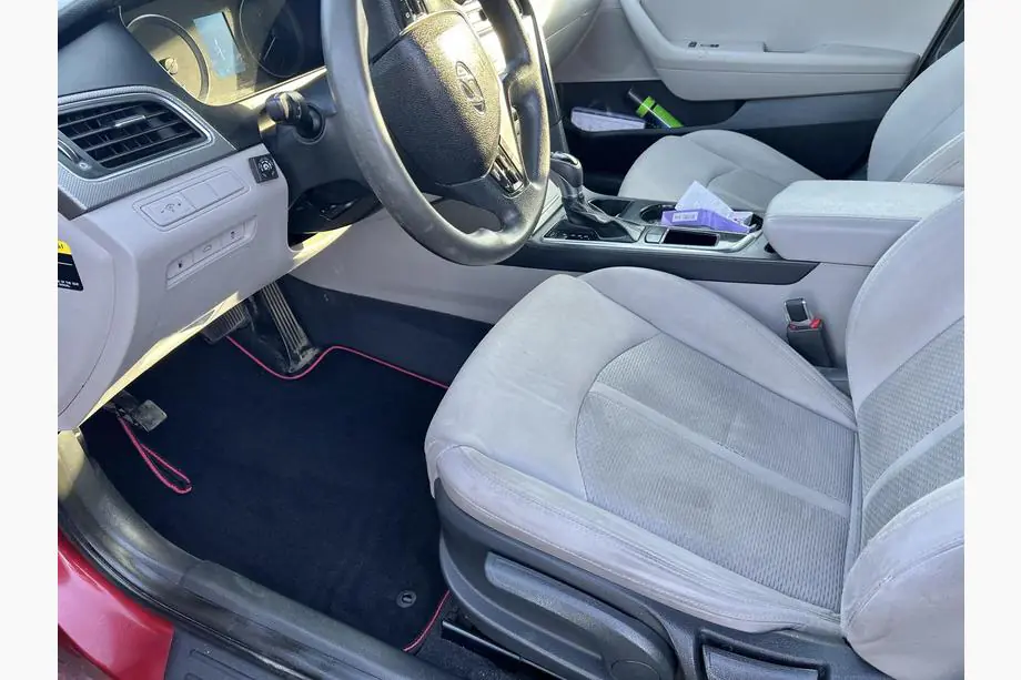 Hyundai Sonata LF 2014-2019 Textil Fußmatten Premium (Schwarz) Image