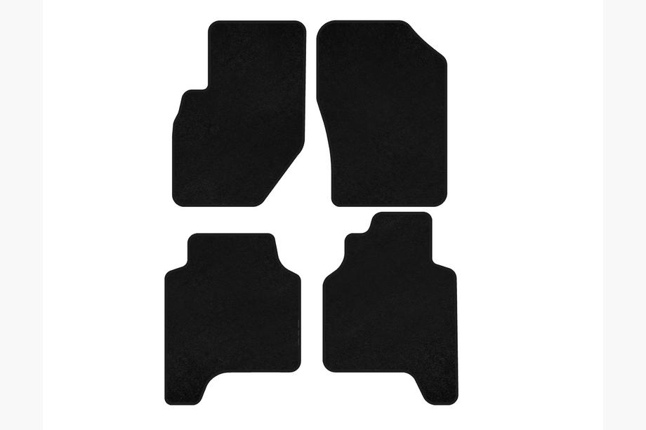 Hyundai Terracan 2001-2007 Textil Fußmatten Premium (Schwarz) Image