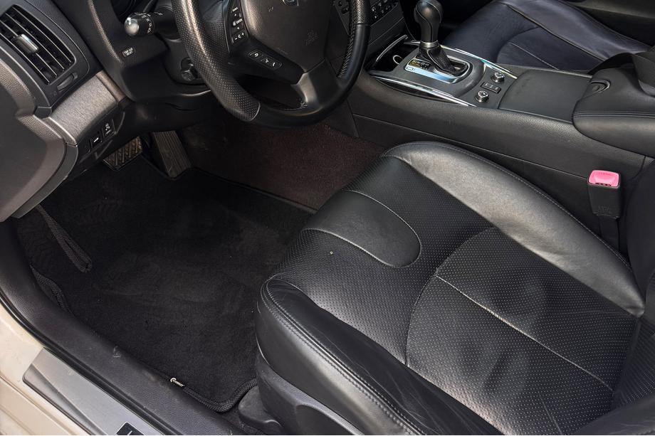 Infiniti G25/G35/37 (V36/CV36) 2006-2015 Textil Fußmatten Premium (G37 X, SD, Schwarz) Image