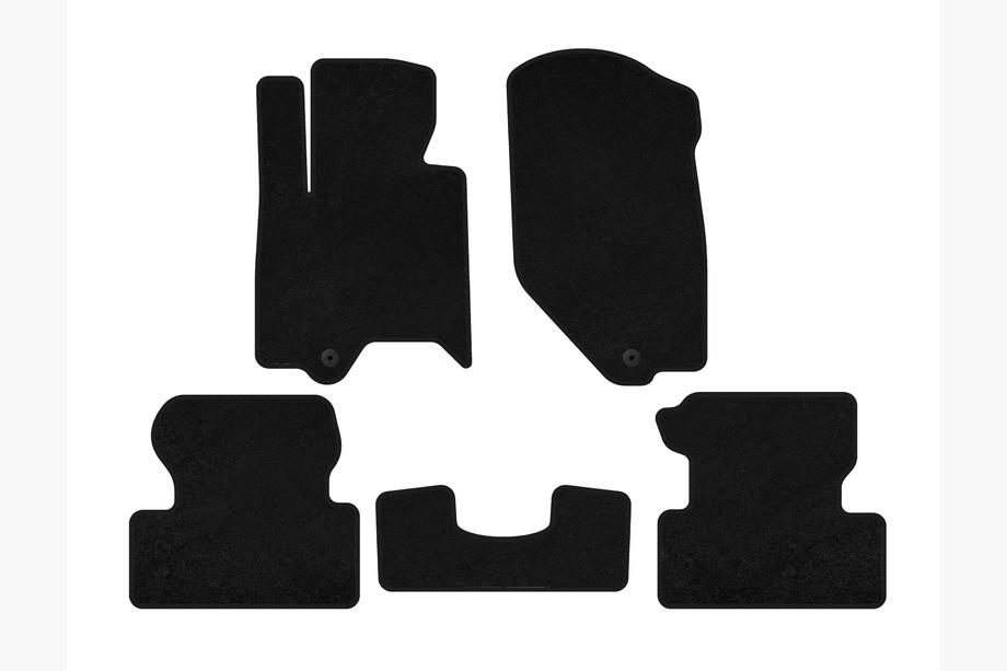 Infiniti QX50 2007-2013 Textil Fußmatten Premium (Schwarz) Image