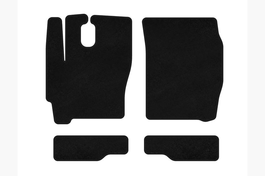 Iveco Eurocargo 2002-2008 Textil Fußmatten Premium (schwarz) Image
