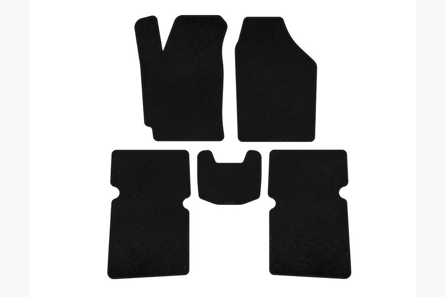 JAC J5 2011-2019 Textil-Fußmatten Premium (SD, Schwarz) Image