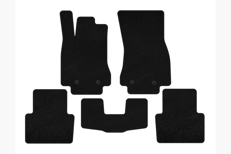 Jaguar XF 2009-2016 Textil Fußmatten Premium (schwarz) Image
