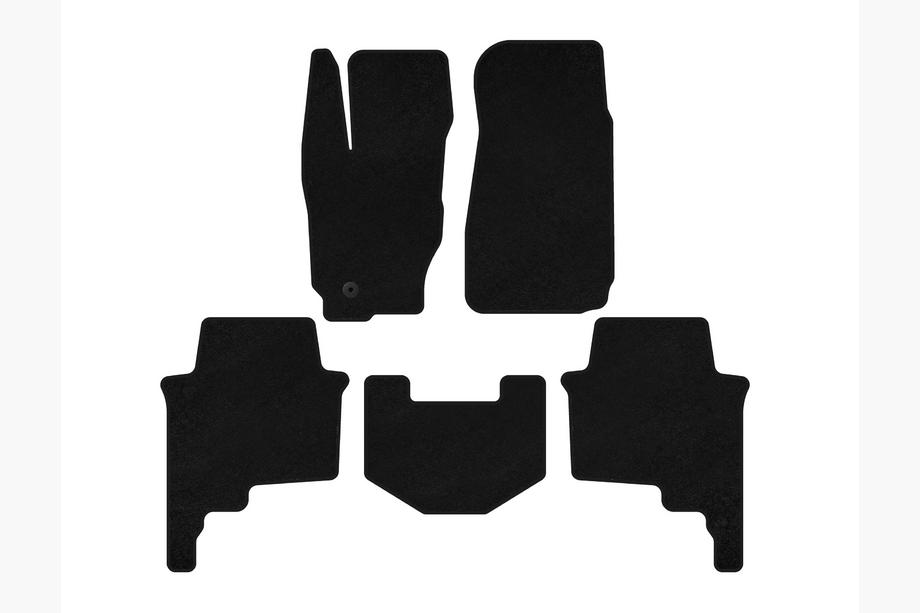 Jeep Commander 2005-2010 Textil Fußmatten Premium (schwarz) Image