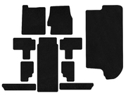 Kia Carnival 2002-2013 Textil Fußmatten Premium (Komplettset, Schwarz) Foto 1