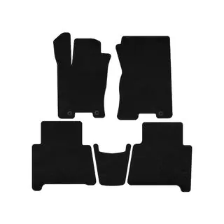 Textil Fußmatten Premium (2 Reihen, Schwarz) Foto 1