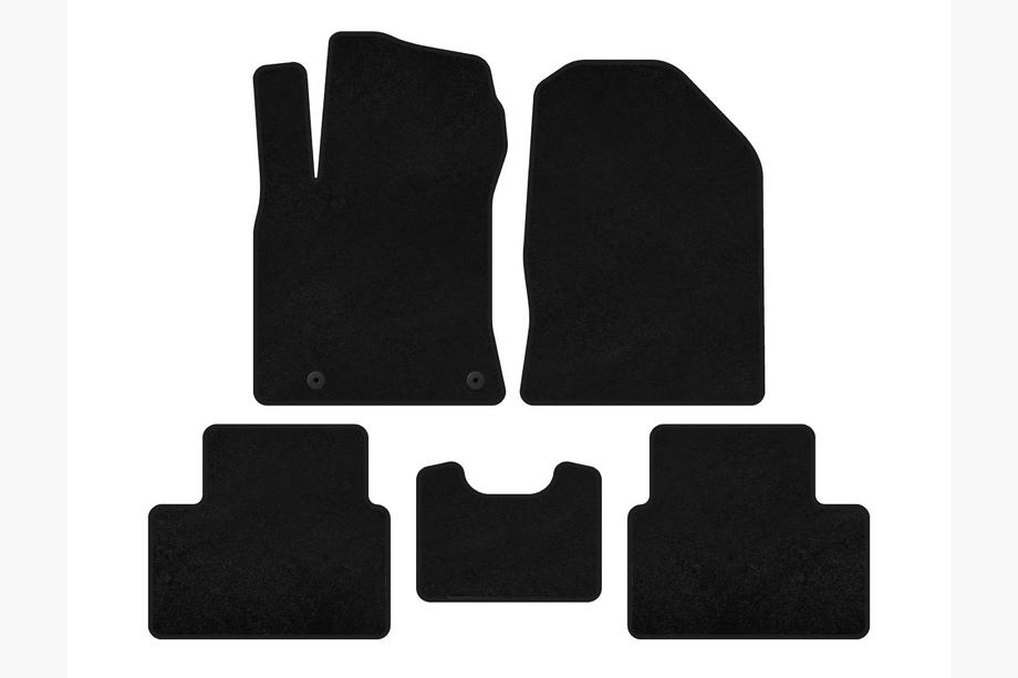Kia Cerato 4 2019- Textil Fußmatten Premium (Schwarz) Image