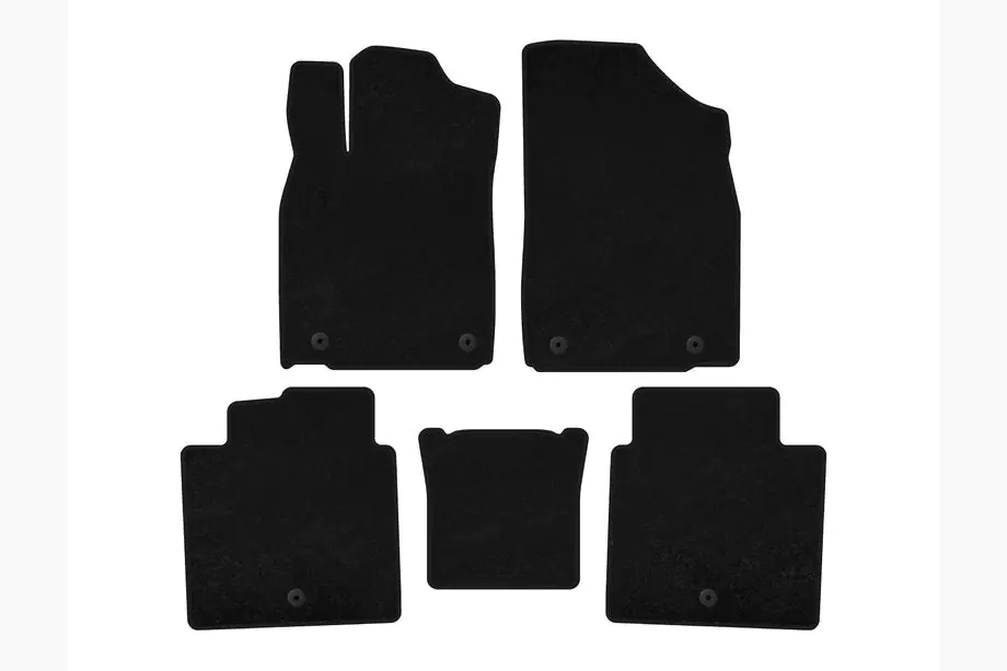 Lexus ES 2012-2018 Textil Fußmatten Premium (2012-2015, SD, Schwarz) Image