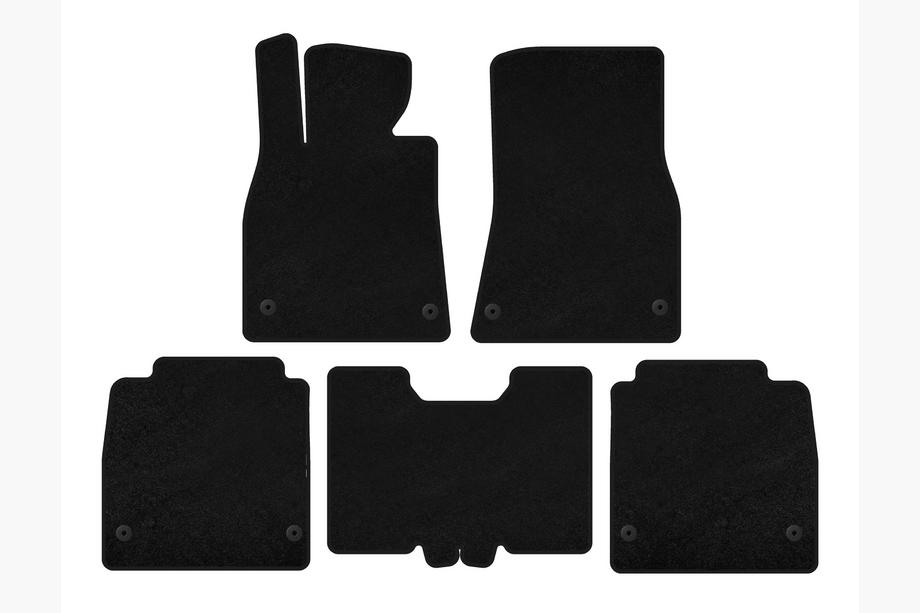 Lexus LS 2007-2017 Textil Fußmatten Premium (2007-2010, SD, Langversion, Schwarz) Foto 1