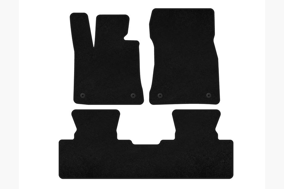 Lexus RX 2016-2022 Textil Fußmatten Premium (Schwarz) Image