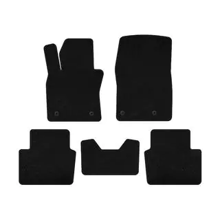 Textil-Fußmatten Premium (HB, Schwarz)