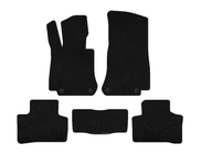 Mercedes EQC 2019-2023 Textil Fußmatten Premium (Schwarz) Foto 1