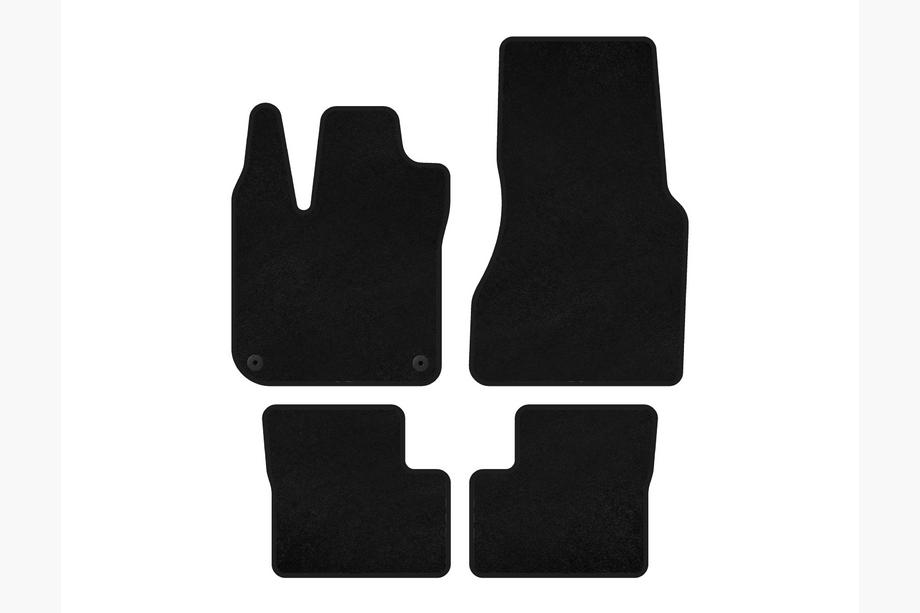 Smart 2014- Textil Fußmatten Premium (HB, 5-türig, Schwarz) Image