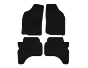 Mitsubishi L200 1996-2006 Textil Fußmatten Premium (schwarz) Foto 1