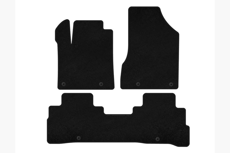 Nissan Murano 2014- Textil-Fußmatten Premium (2014-2019, Schwarz) Image
