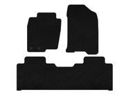 Nissan Navara/NP300 2016- Textil Fußmatten Premium V1 (schwarz) Foto 1