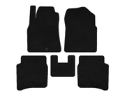 Nissan Primera P12 2002–2007 Textil-Fußmatten Premium (SD, Schwarz) Foto 1