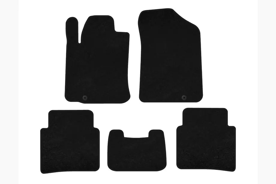 Nissan Teana 2008-2013 Textil-Fußmatten Premium (SD, Schwarz) Image
