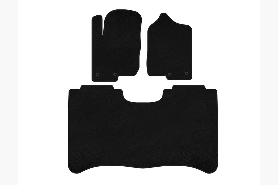 Nissan Titan 2004-2011 Textil Fußmatten Premium (schwarz) Image
