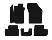 Opel Agila 2007-2015 Textil-Fußmatten Premium (HB, Schwarz) Foto 1
