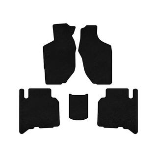 Textil Fußmatten Premium (5-türig, Schwarz) Foto 1