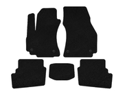 Opel Zafira A 1998-2005 Textil Fußmatten Premium (2 Reihen, 2003-2005, 7-Sitzer, Schwarz) Foto 1