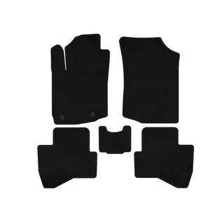 Textil-Fußmatten Premium (HB, Schwarz) Foto 1
