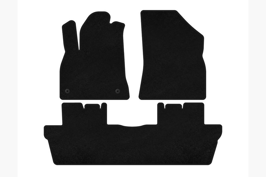 Peugeot 5008 2009-2016 Textil Fußmatten Premium (schwarz) Image