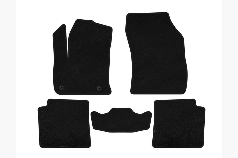 Peugeot 2008 2019- Textil-Fußmatten Premium V1 (Elektro, Schwarz) Image