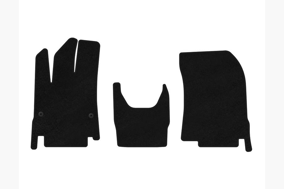 Peugeot Partner/Rifter 2019- Textil Fußmatten Premium (schwarz) Image