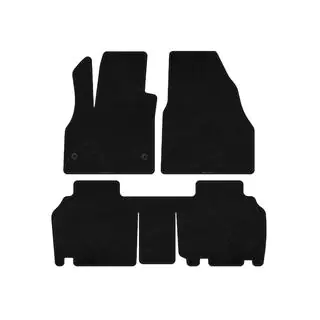 Textil Fußmatten Premium (2 Reihen, 5-türig/7-Sitzer, Schwarz) Foto 1