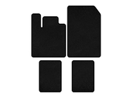 Renault Twingo 2007-2014 Textil Fußmatten Premium (schwarz) Foto 1