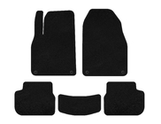 Saab 9-3 2002-2014 Textil Fußmatten Premium (schwarz) Foto 1