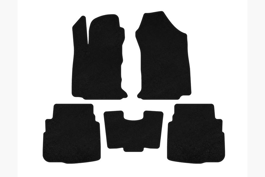 Subaru Outback 2019- Textil Fußmatten Premium (Schwarz) Image