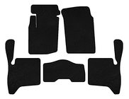 Suzuki Vitara 1998-2006 Textil Fußmatten Premium (3-Türer, Schwarz) Foto 1