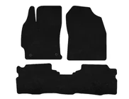 Toyota Prius 2015-2022 Textil Fußmatten Premium (LB, Hybrid, Schwarz) Foto 2