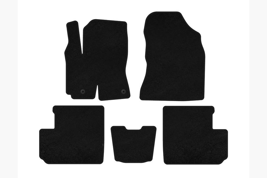 Toyota Rav 4 2001-2005 Textil Fußmatten Premium (schwarz) Image