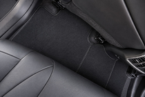 Toyota Rav 4 2019–2025 Textil Fußmatten Premium (Schwarz) Foto 3